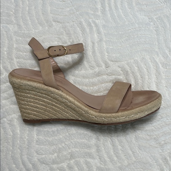 Stuart Weitzman Teddi Espadrille Wedge Sandals – Size 8.5 – EUC - Picture 11 of 13
